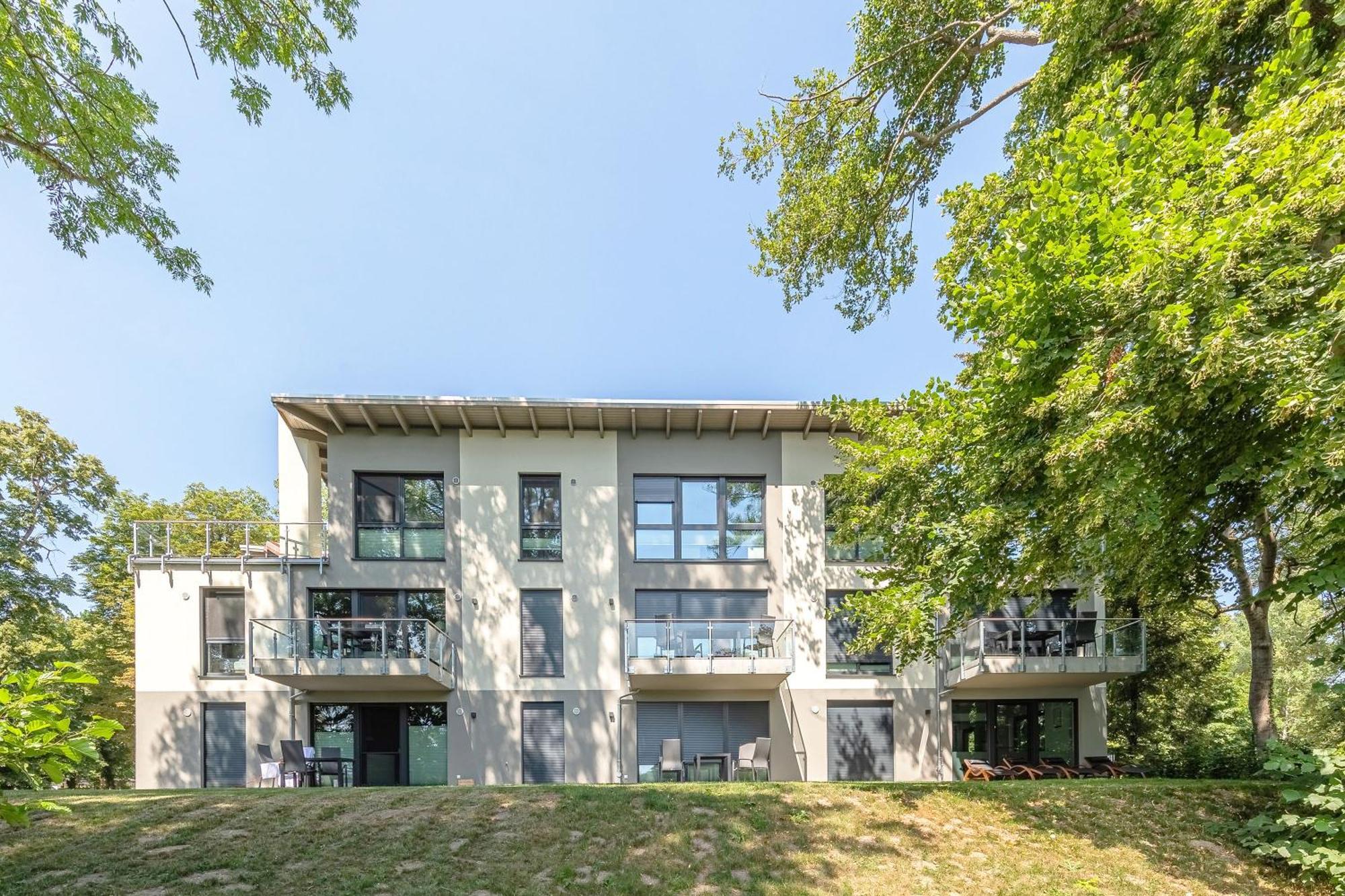 Gluecksraum - Modernes Apartment Mit Panoramablick, Kamin & Wohlfuehlambiente Krakow am See Eksteriør bilde