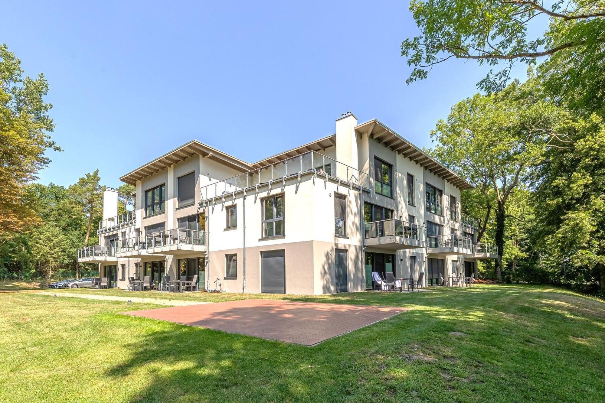 Gluecksraum - Modernes Apartment Mit Panoramablick, Kamin & Wohlfuehlambiente Krakow am See Eksteriør bilde